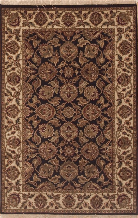 Jaipur Green Hand Knotted 40 X 60 Area Rug 100-12050 Image 0