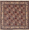 Golestan Brown Square Hand Knotted 80 X 80  Area Rug 100-12054 Thumb 0