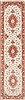 Tabriz White Runner Hand Knotted 29 X 108  Area Rug 100-12059 Thumb 0