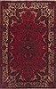 Mahal Red Hand Knotted 68 X 105  Area Rug 100-12064 Thumb 0