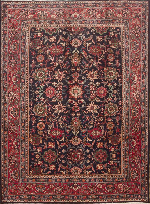 Lilihan Red Hand Knotted 73 X 102 Area Rug 100-12077 Image 0