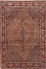 Sanandaj Brown Hand Knotted 68 X 910  Area Rug 100-12083 Thumb 0