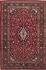 Kashan Red Hand Knotted 68 X 911 Area Rug 100-12095 Thumb 0