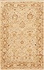 Chobi Beige Hand Knotted 211 X 49 Area Rug 100-12112 Thumb 0