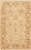 Chobi Beige Hand Knotted 211 X 49  Area Rug 100-12112 Thumb 0