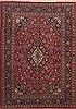 Kashan Red Hand Knotted 67 X 96  Area Rug 100-12126 Thumb 0