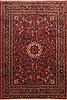 Birjand Red Hand Knotted 69 X 96  Area Rug 100-12129 Thumb 0