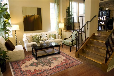 Mahal Purple Hand Knotted 68 X 100 Area Rug 100-12136 Image 3