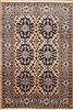 Sarouk Blue Hand Knotted 67 X 99  Area Rug 100-12138 Thumb 0