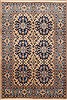 Sarouk Blue Hand Knotted 67 X 99 Area Rug 100-12138 Thumb 0