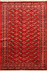 Bokhara Red Hand Knotted 54 X 83  Area Rug 100-12142 Thumb 0