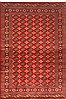 Bokhara Red Hand Knotted 68 X 102  Area Rug 100-12143 Thumb 0