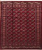 Bokhara Red Square Hand Knotted 69 X 82  Area Rug 100-12144 Thumb 0