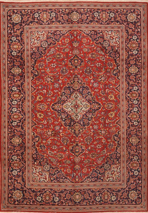 Ardakan Red Hand Knotted 68 X 98 Area Rug 100-12154 Image 0
