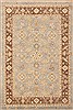 Chobi Blue Hand Knotted 50 X 75 Area Rug 100-12156 Thumb 0