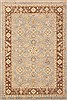 Chobi Blue Hand Knotted 50 X 75  Area Rug 100-12156 Thumb 0