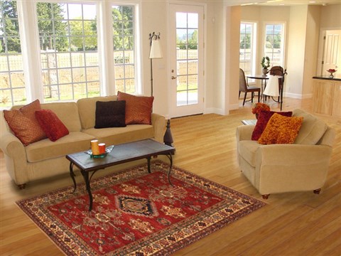 Kazak Red Hand Knotted 411 X 75 Area Rug 100-12158 Image 5