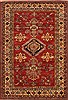 Kazak Red Hand Knotted 411 X 75  Area Rug 100-12158 Thumb 0