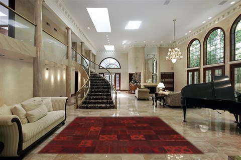Bokhara Red Hand Knotted 66 X 92 Area Rug 100-12163 Image 1