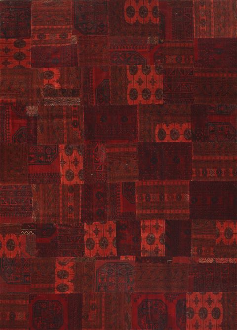 Bokhara Red Hand Knotted 66 X 92 Area Rug 100-12163 Image 0