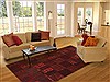 Bokhara Red Hand Knotted 66 X 92 Area Rug 100-12163 Thumb 4