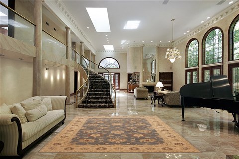 Chobi Blue Hand Knotted 511 X 811 Area Rug 100-12170 Image 1