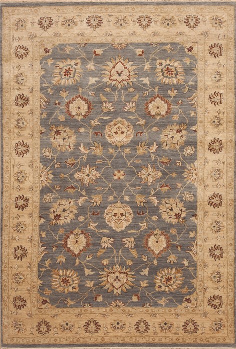 Chobi Blue Hand Knotted 511 X 811 Area Rug 100-12170 Image 0