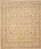 Chobi Yellow Hand Knotted 81 X 99 Area Rug 100-12180 Thumb 0