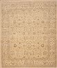 Chobi Yellow Hand Knotted 81 X 99  Area Rug 100-12180 Thumb 0