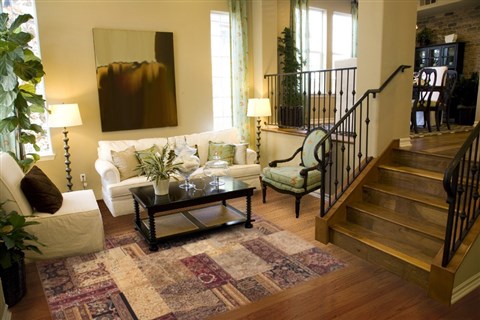 Patchwork Beige Hand Knotted 83 X 910 Area Rug 100-12181 Image 3