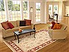 Chobi Beige Hand Knotted 66 X 95  Area Rug 100-12183 Thumb 4