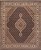 Mahi Black Hand Knotted 83 X 99  Area Rug 100-12190 Thumb 0