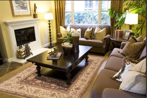 Ziegler Brown Hand Knotted 80 X 101 Area Rug 100-12193 Image 2
