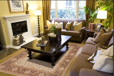 Ziegler Blue Hand Knotted 80 X 100 Area Rug 100-12194 Image 2