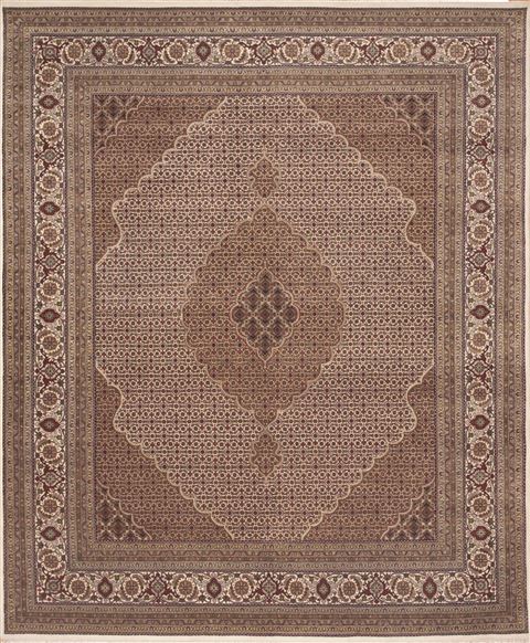 Mahi White Hand Knotted 83 X 911 Area Rug 100-12197 Image 0