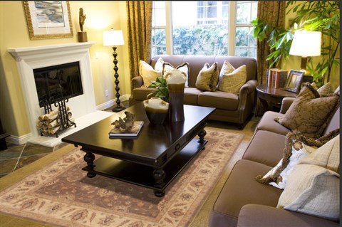 Ziegler Brown Hand Knotted 80 X 103 Area Rug 100-12198 Image 2