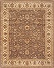Ziegler Brown Hand Knotted 80 X 103  Area Rug 100-12198 Thumb 0