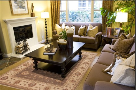 Ziegler Brown Hand Knotted 80 X 103 Area Rug 100-12199 Image 2