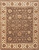 Ziegler Brown Hand Knotted 80 X 103 Area Rug 100-12199 Thumb 0