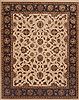 Jaipur White Hand Knotted 80 X 100  Area Rug 100-12200 Thumb 0