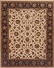 Jaipur White Hand Knotted 80 X 100 Area Rug 100-12200 Thumb 0