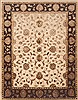 Jaipur Beige Hand Knotted 80 X 100 Area Rug 100-12202 Thumb 0