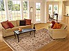 Jaipur Beige Hand Knotted 79 X 100  Area Rug 100-12204 Thumb 4