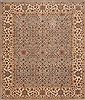 Jaipur Blue Hand Knotted 82 X 99  Area Rug 100-12205 Thumb 0