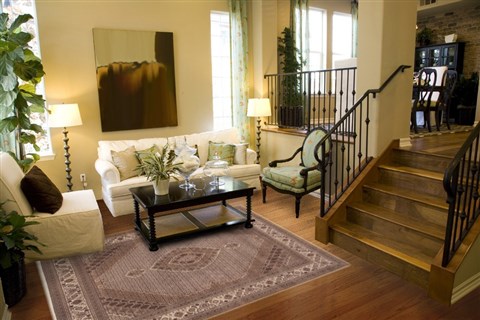 Mahi Beige Hand Knotted 83 X 99 Area Rug 100-12207 Image 3