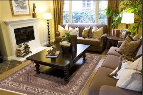 Mahi Beige Hand Knotted 83 X 99 Area Rug 100-12207 Image 2