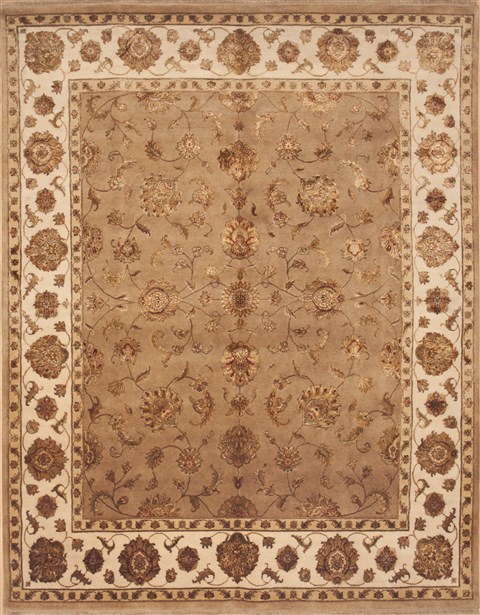 Jaipur Brown Hand Knotted 711 X 101 Area Rug 100-12210 Image 0