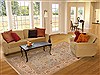 Chobi Beige Hand Knotted 81 X 103 Area Rug 100-12211 Thumb 4