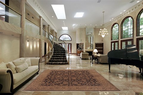 Jaipur Green Hand Knotted 80 X 100 Area Rug 100-12213 Image 1