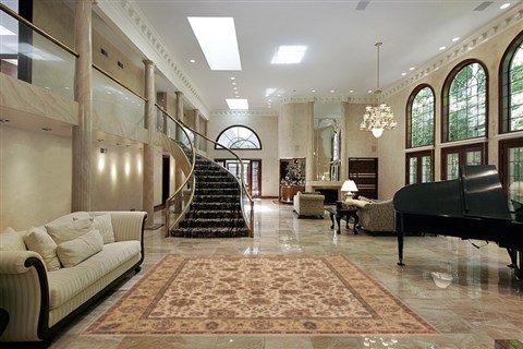 Jaipur Beige Hand Knotted 80 X 102 Area Rug 100-12215 Image 1